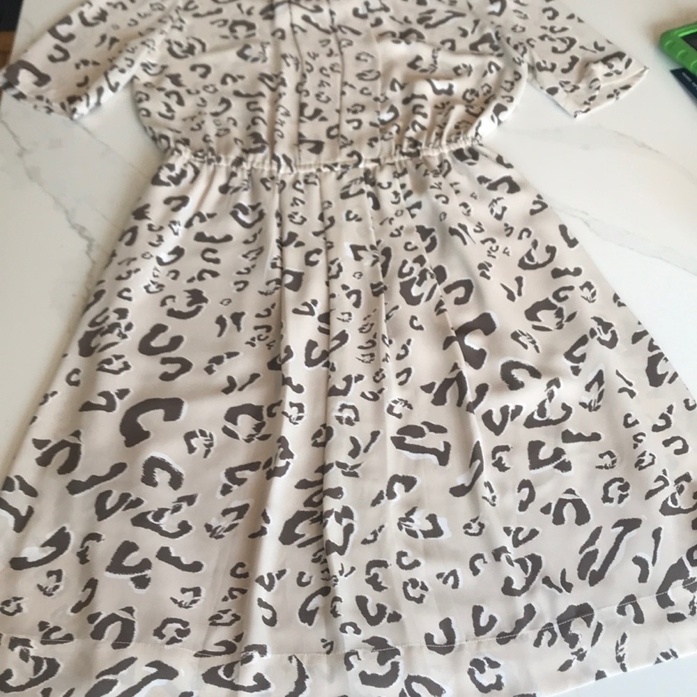 Abstract printed BCBG dress